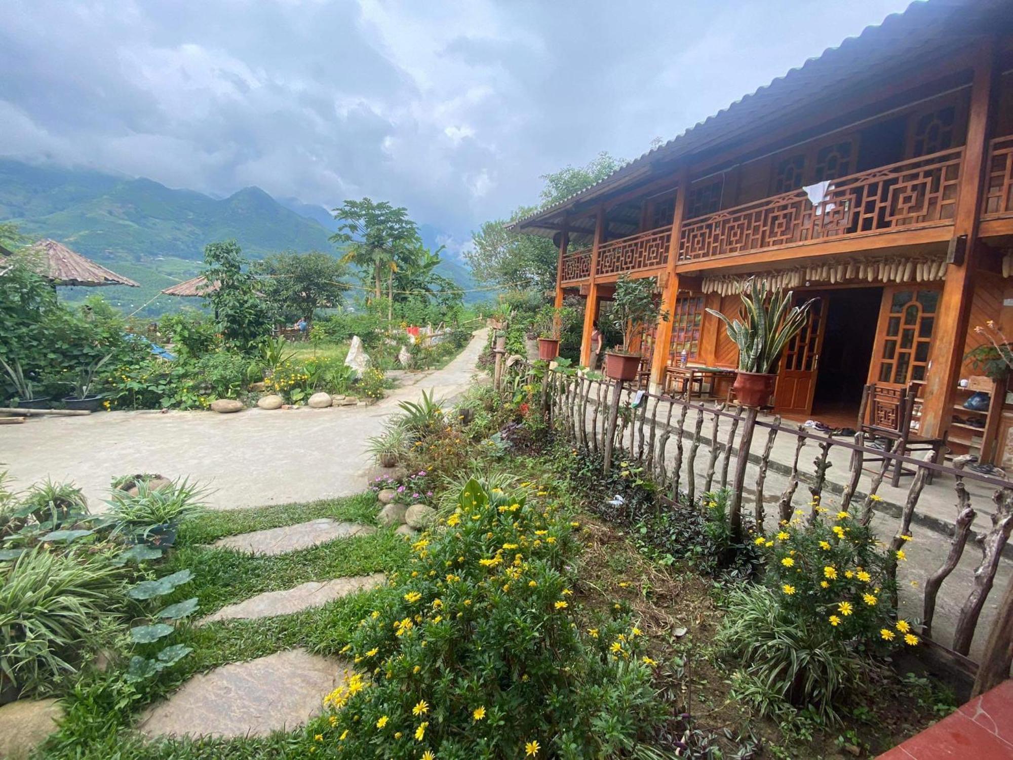 Апартаменты Hmong Sister House And Trekking Шапа Экстерьер фото
