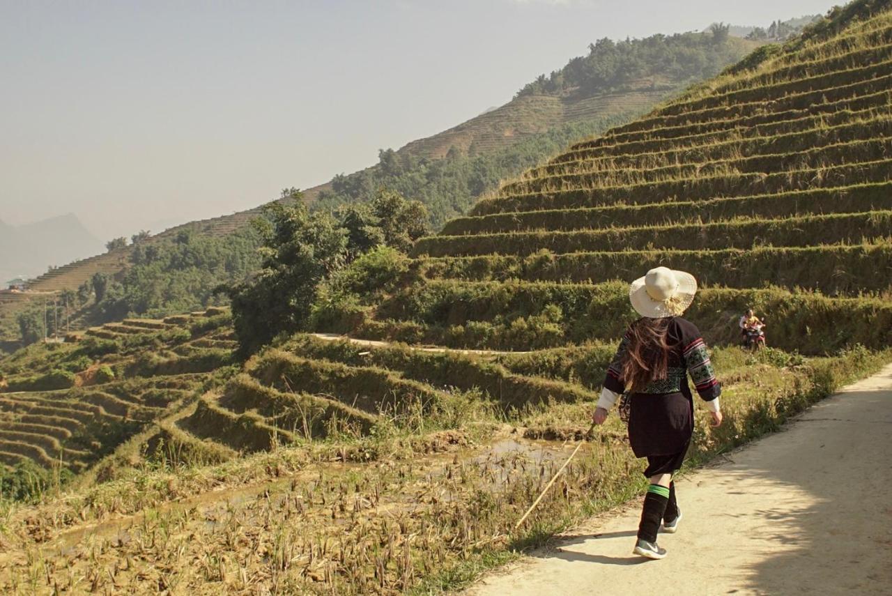 Апартаменты Hmong Sister House And Trekking Шапа Экстерьер фото